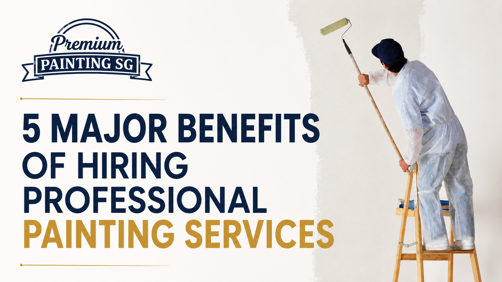5 Major Benefits of Hiring Professional Painting Services